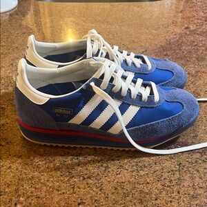Adidas SL 72 Blue and White Sneakers